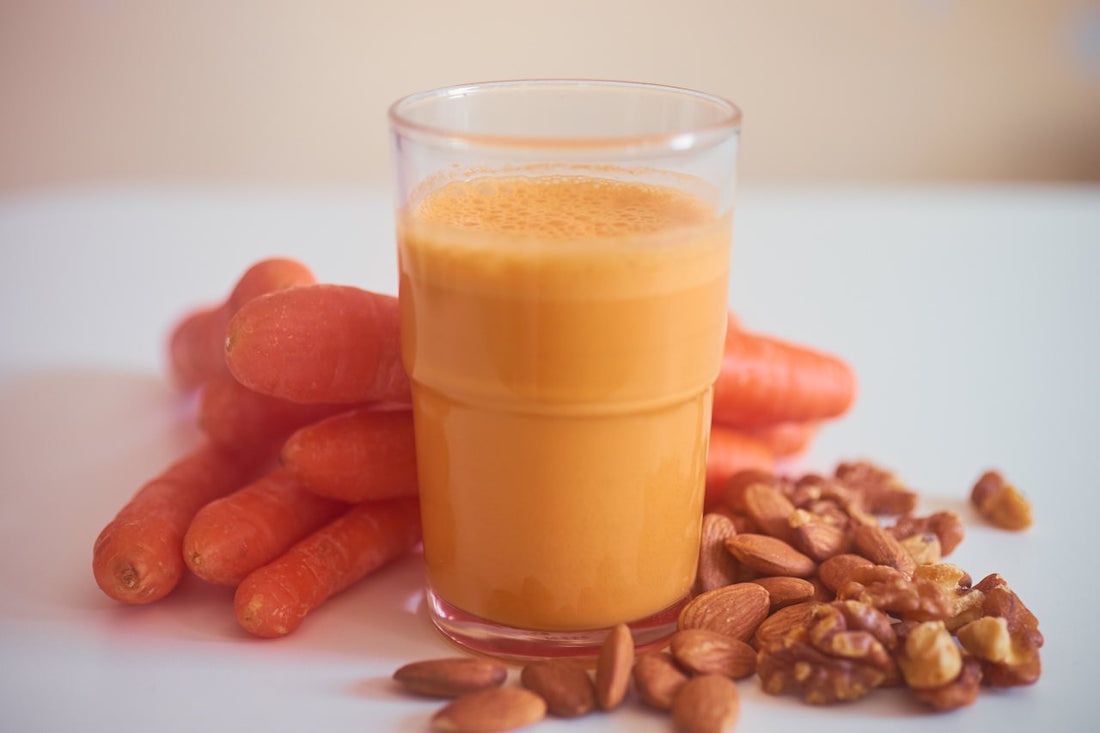 Saft Rezept – Karotte Mandel Walnuss