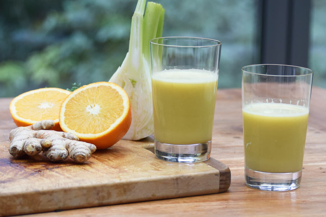 Fenchel Ingwer Shot – Saft Rezept